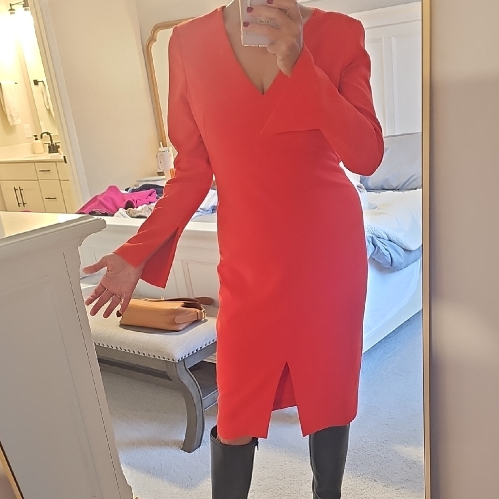Black Halo Red Dress, 10